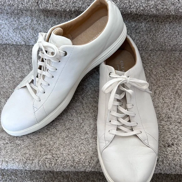 Cole Haan Grand Crosscourt II Leather Sneaker. Classic. Preppy. Office. 10.5 - Picture 2 of 15